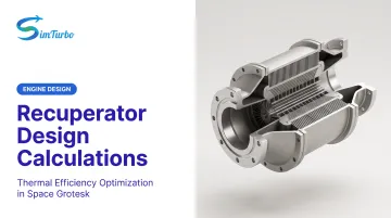 Recuperator Design Calculations