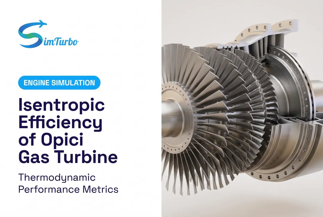 Isentropic Efficiency of Gas Turbine