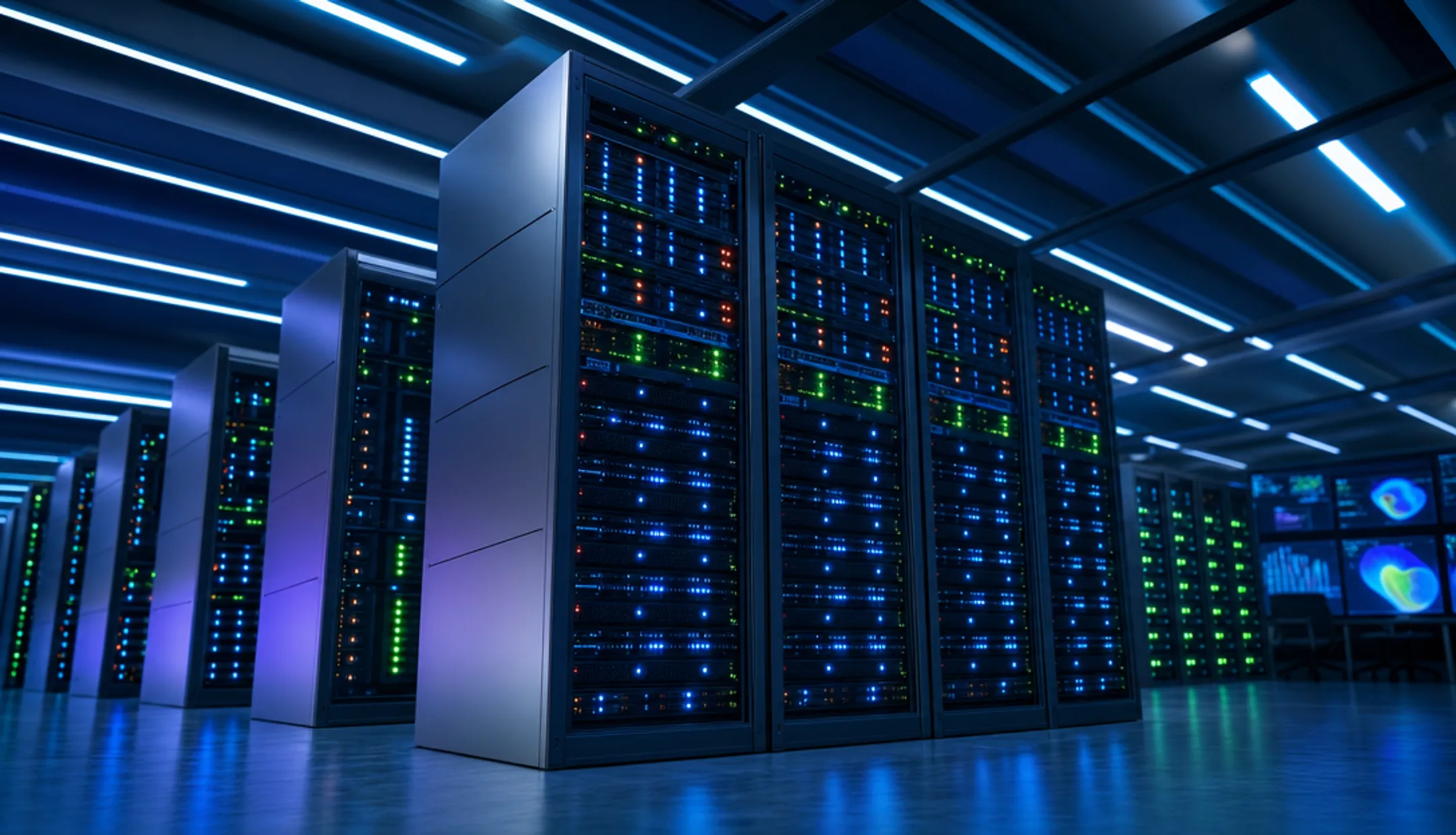 High-performance computing cluster running gas turbine CFD simulation
