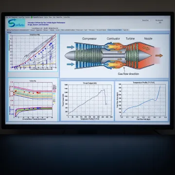 Gas turbine model and performance charts