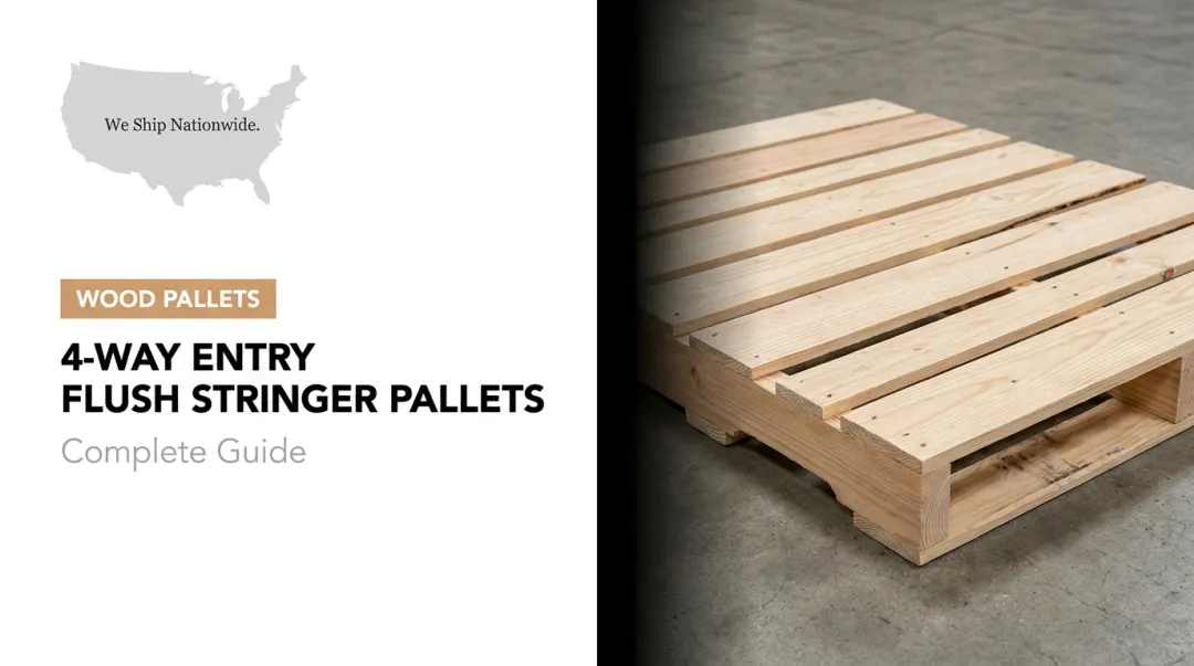 4-Way Entry Flush Stringer Pallets: Complete Guide