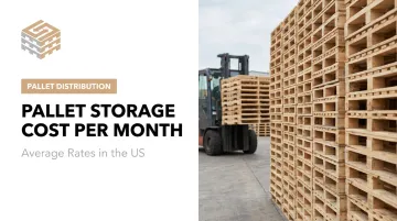 Pallet Storage Cost per Month: Average Rates in the US