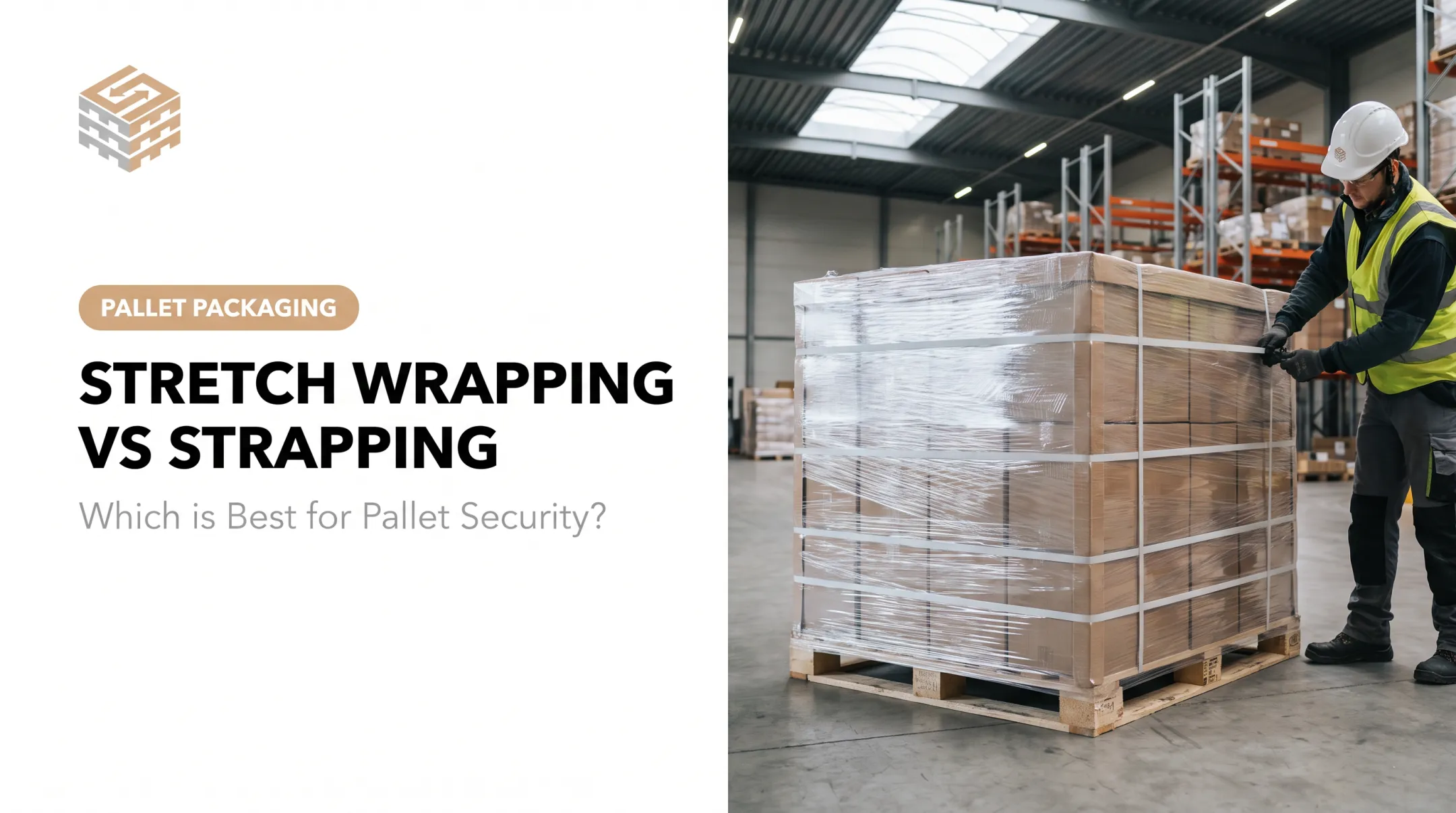 Stretch Wrapping vs Strapping: Which is Best for Pallet Security?