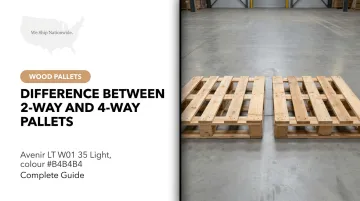 Difference Between 2-Way and 4-Way Pallets: Complete Guide