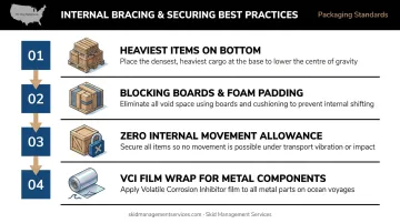 International cargo internal bracing and weight distribution best practices step-by-step guide