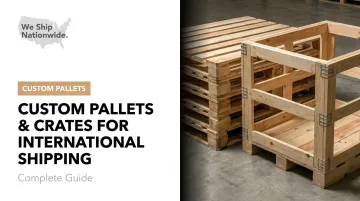 Custom Pallets & Crates for International Shipping: Complete Guide