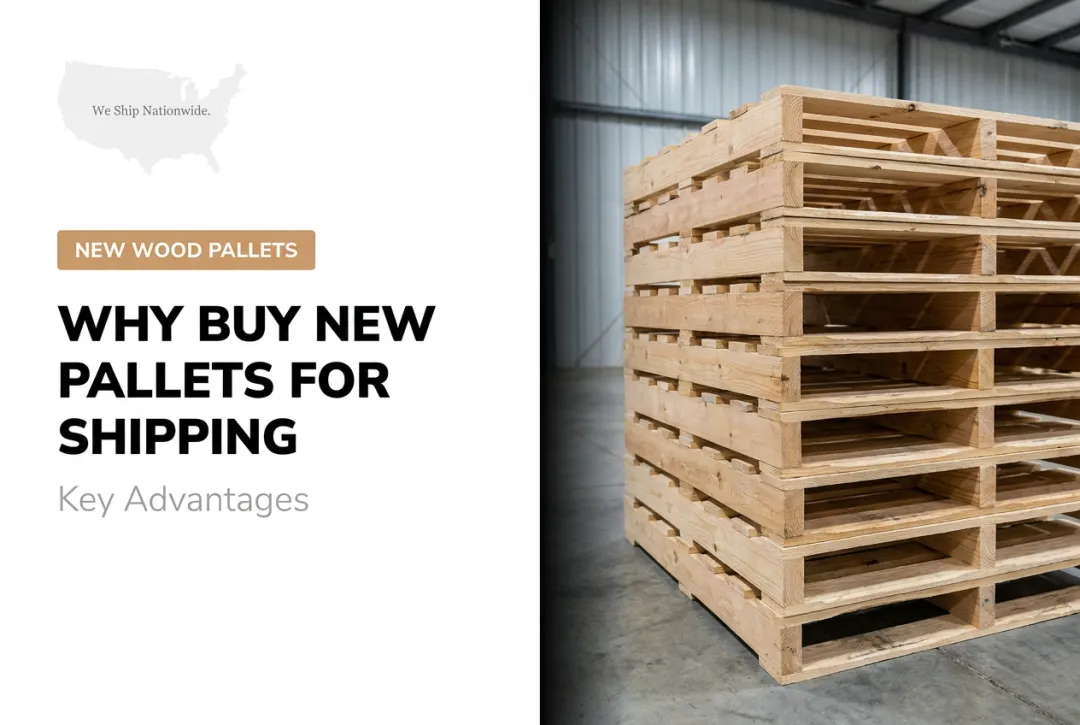 Why Buy New Pallets for Shipping: Key Advantages