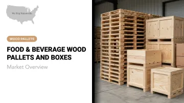 Food &amp; Beverage Wood Pallets and Boxes: Market Overview