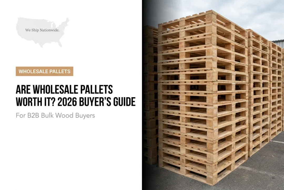 Are Wholesale Pallets Worth It? 2026 Buyer's Guide