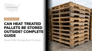 Can Heat Treated Pallets Be Stored Outside? Complete Guide
