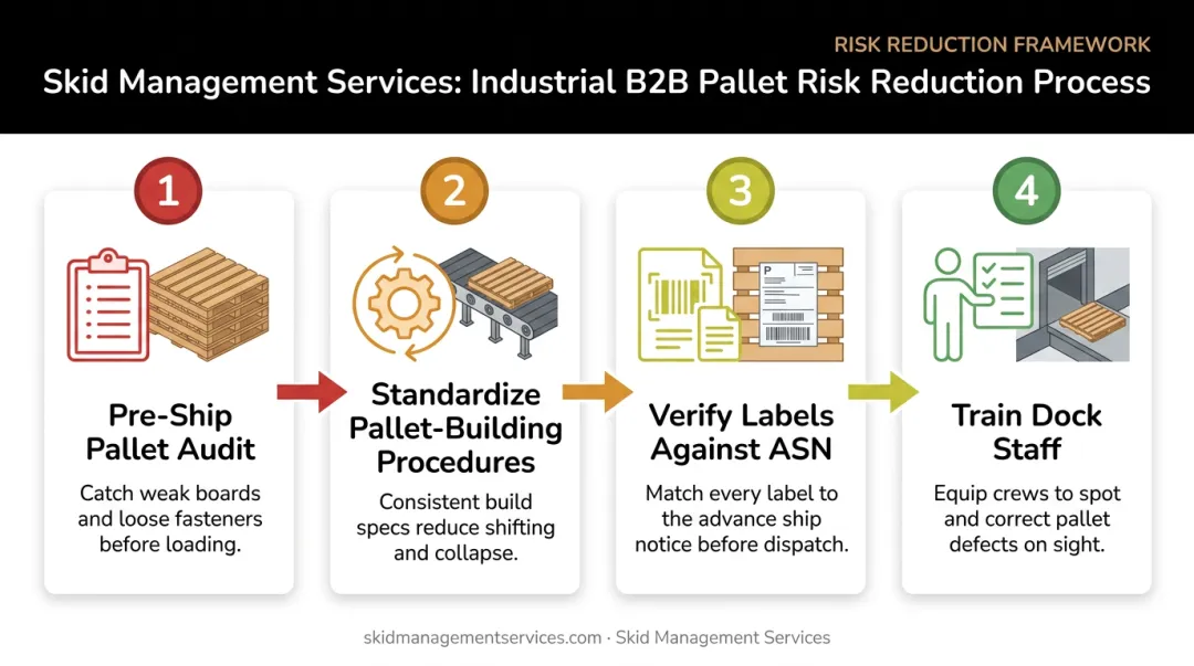 4-step process to prevent Target pallet compliance chargebacks