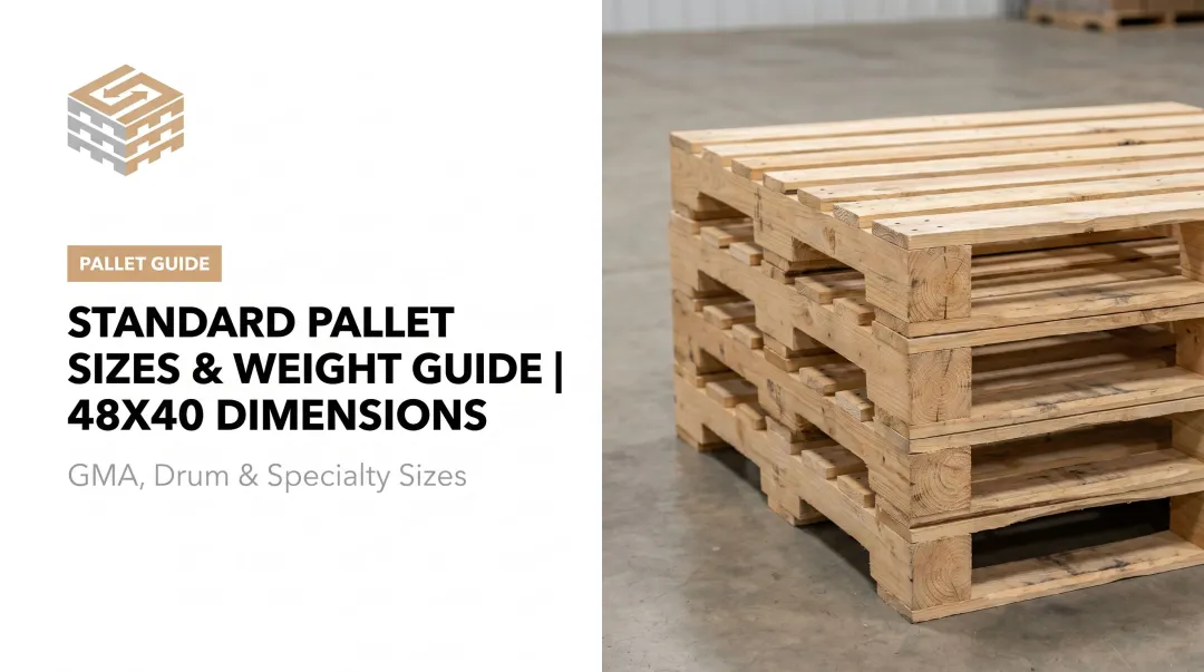 Standard Pallet Sizes & Weight Guide | 48x40 Dimensions
