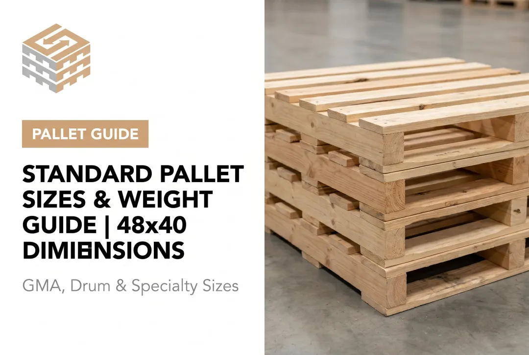 Standard Pallet Sizes & Weight Guide | 48x40 Dimensions