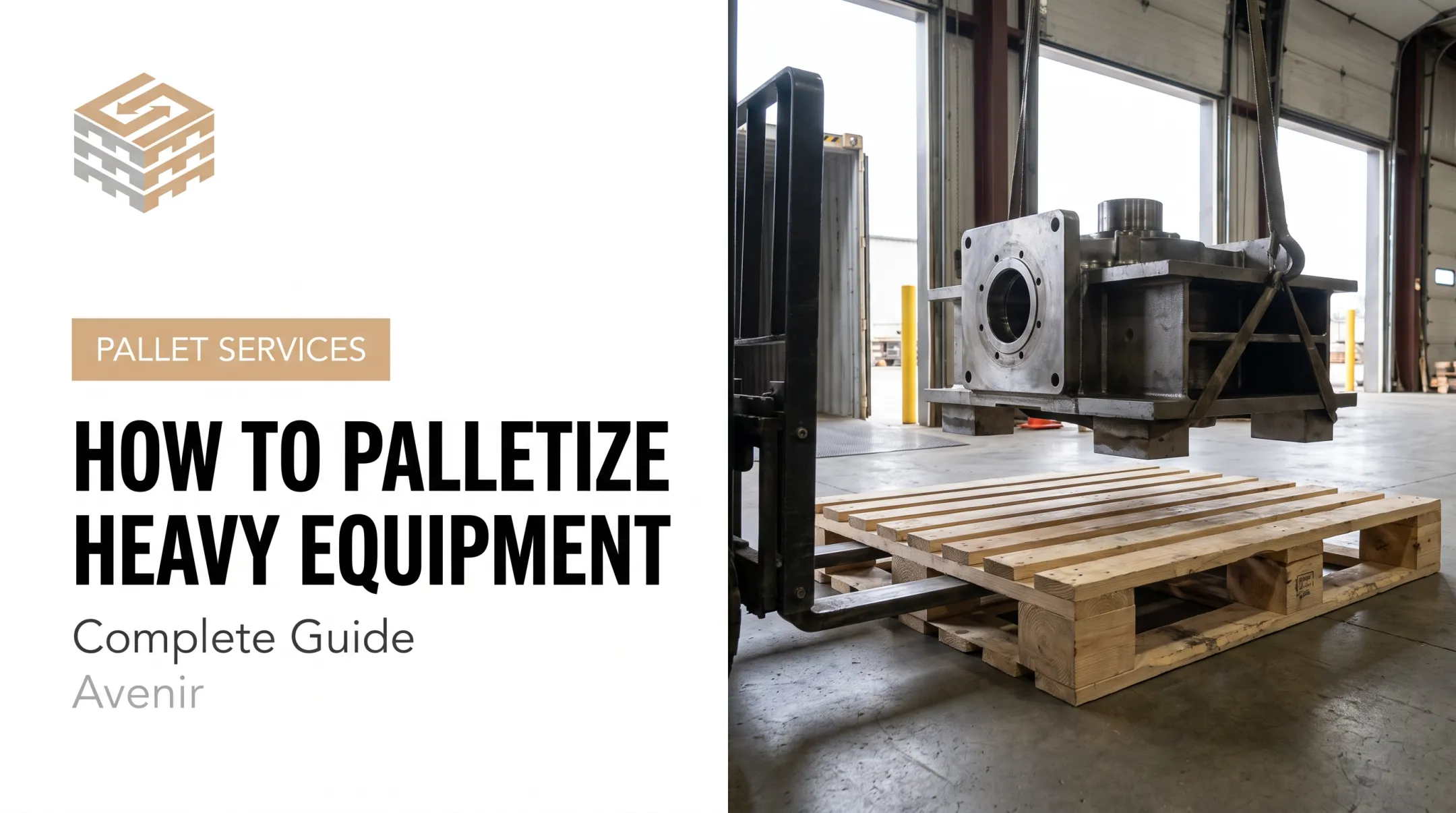 How to Palletize Heavy Equipment: Complete Guide