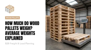 How Much Do Wood Pallets Weigh? Average Weights Explained