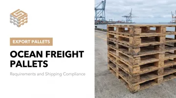 Ocean Freight Pallets: Requirements and Shipping Compliance