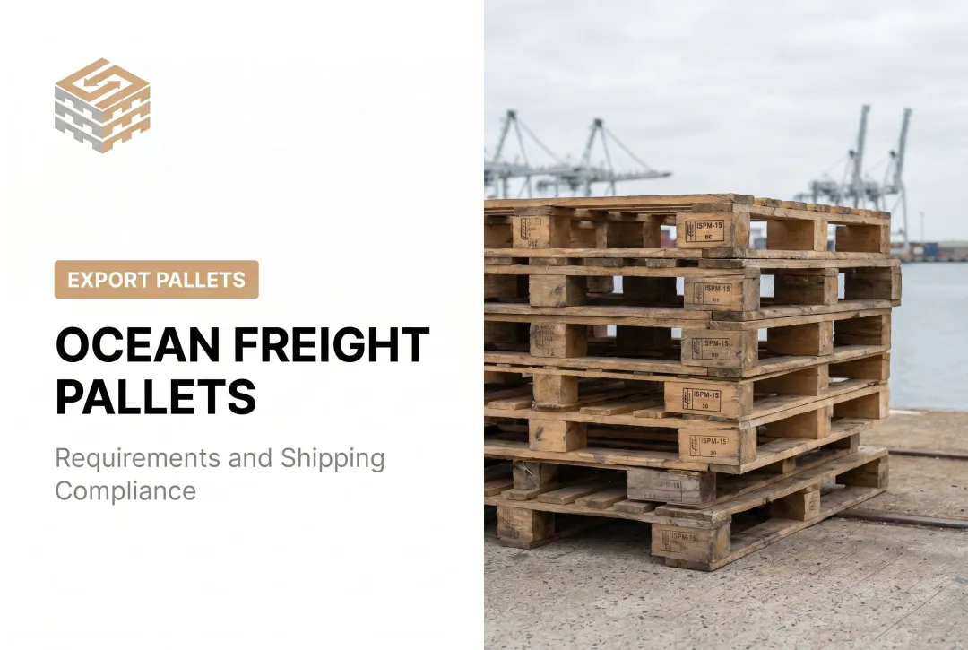 Ocean Freight Pallets: Requirements and Shipping Compliance