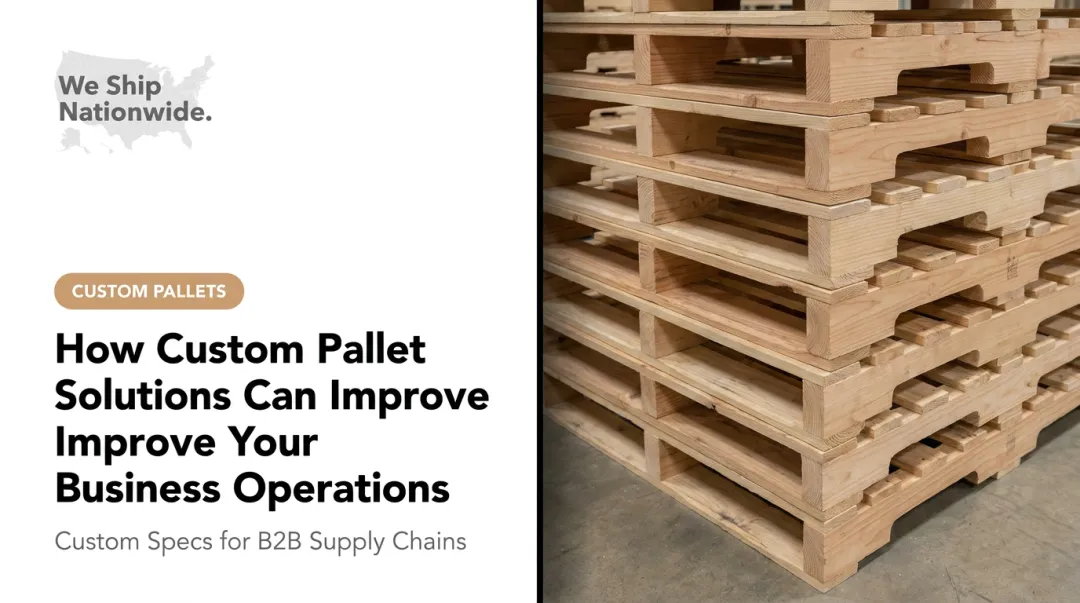 How Custom Pallet Solutions Can Improve Your Business Operations