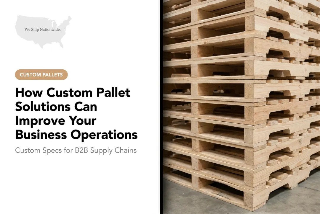 How Custom Pallet Solutions Can Improve Your Business Operations