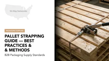 Pallet Strapping Guide — Best Practices & Methods
