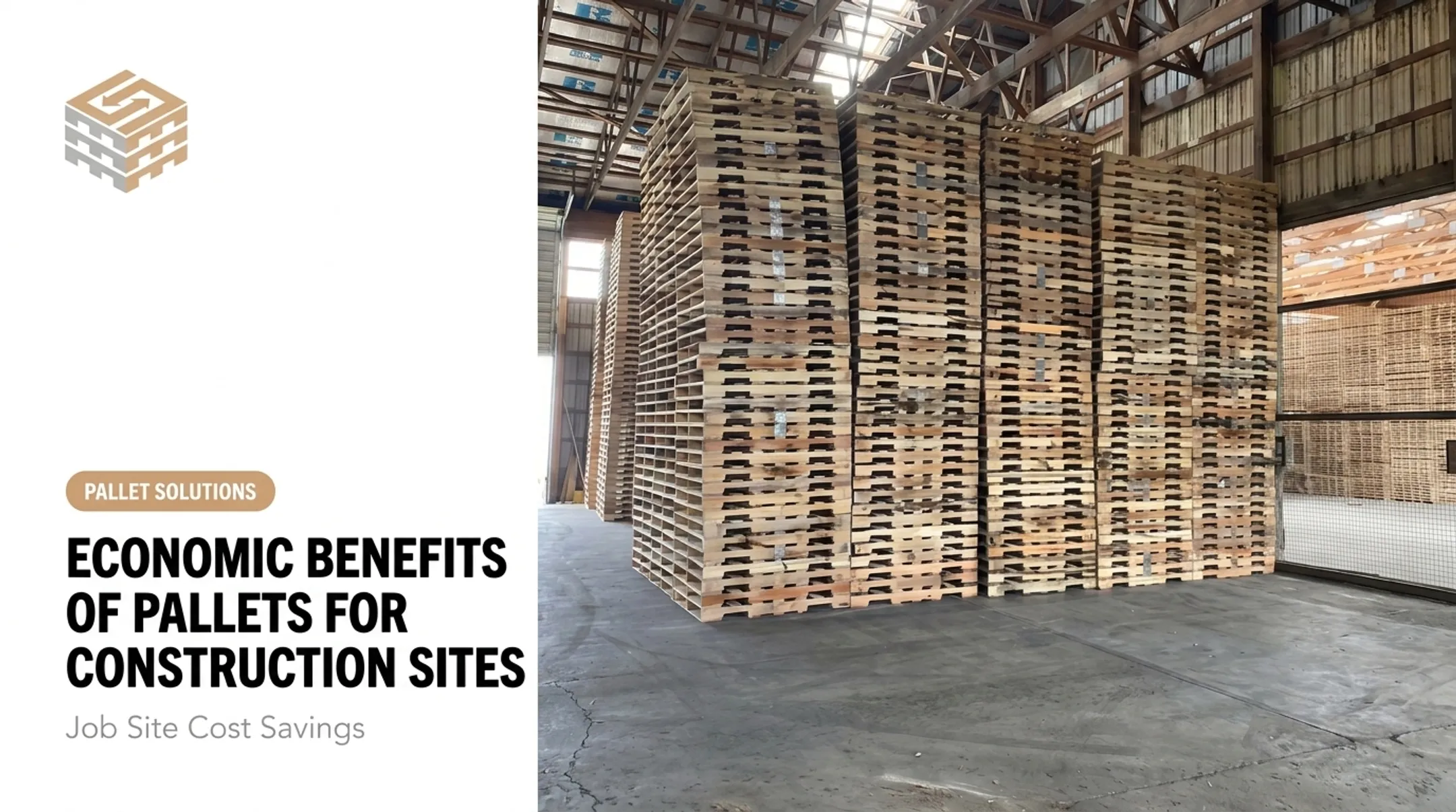 Economic Benefits of Pallets for Construction Sites