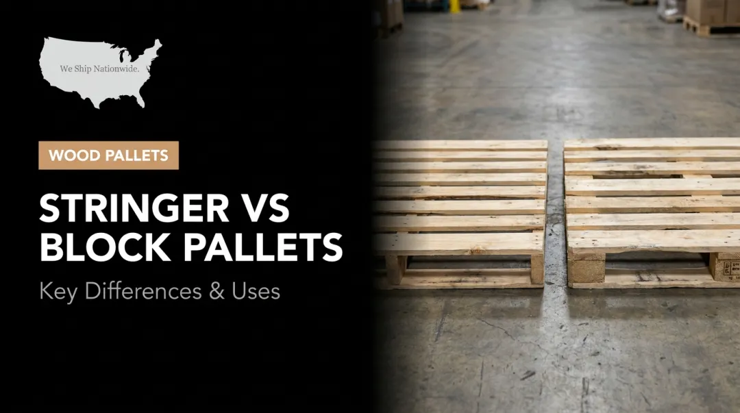 Stringer vs Block Pallets: Key Differences & Uses