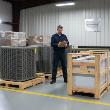 Custom Pallets & Crates for HVAC & Appliances