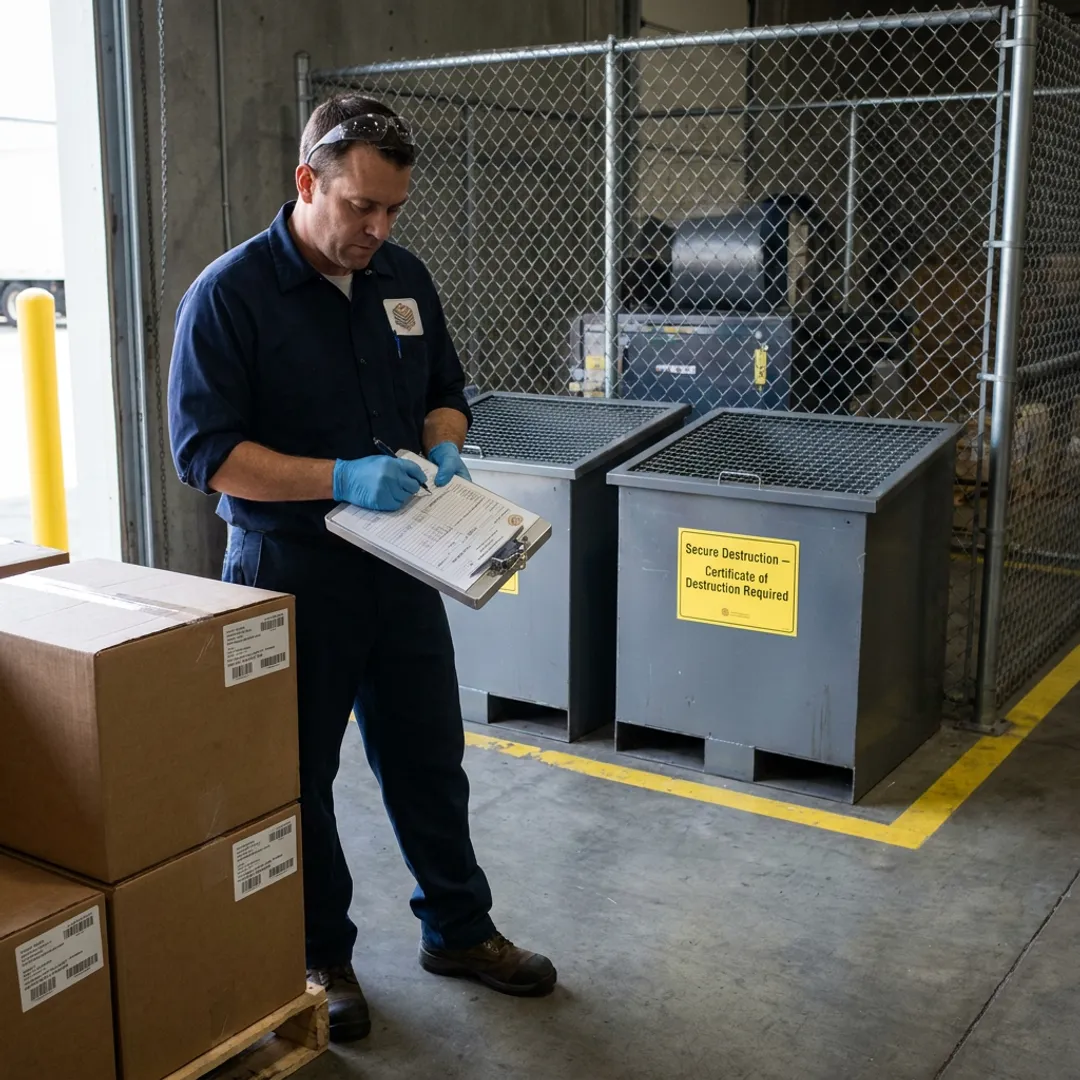 Commercial Product Destruction Services for Secure Disposal