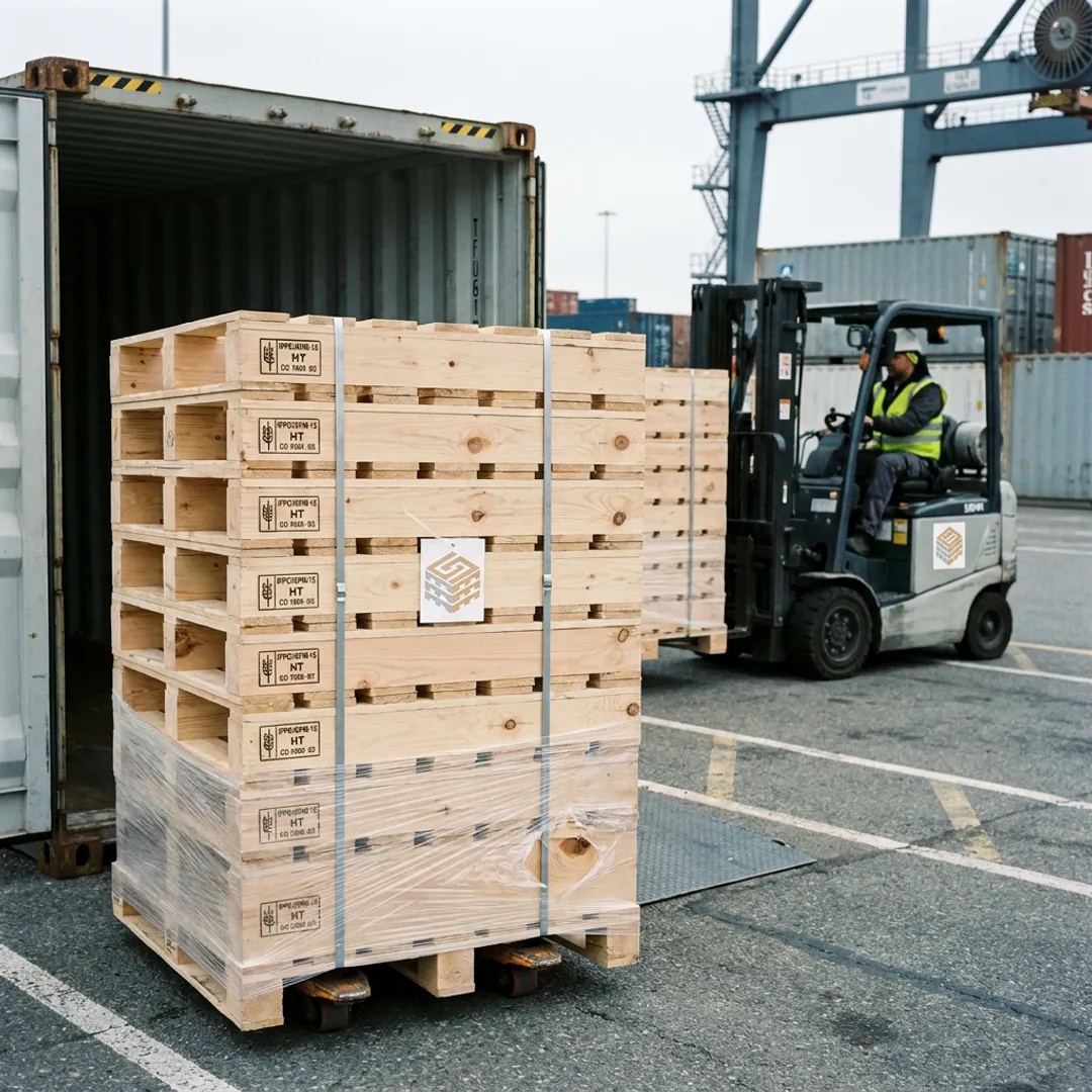 International Export pallet use