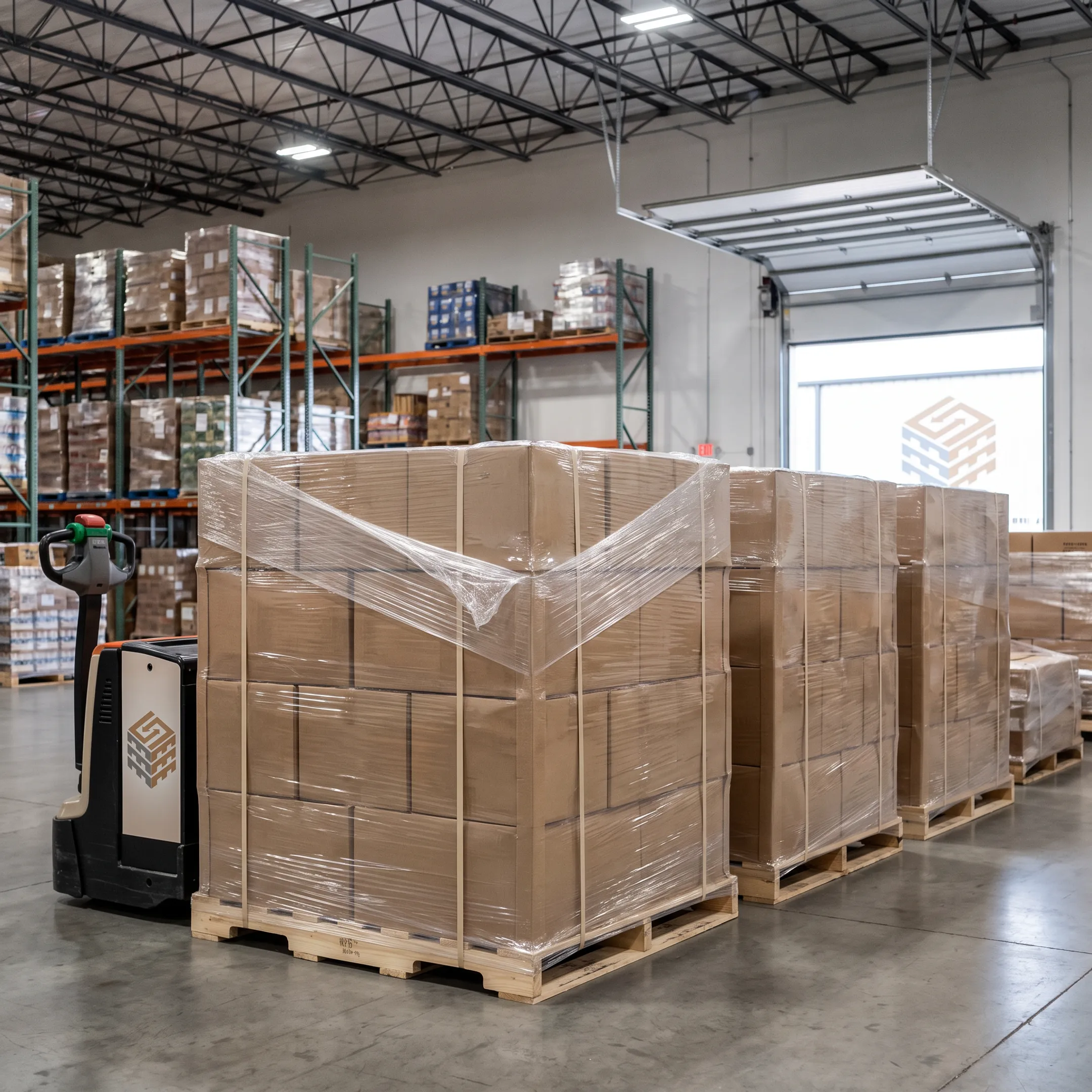 Food and beverage industry pressed wood pallets