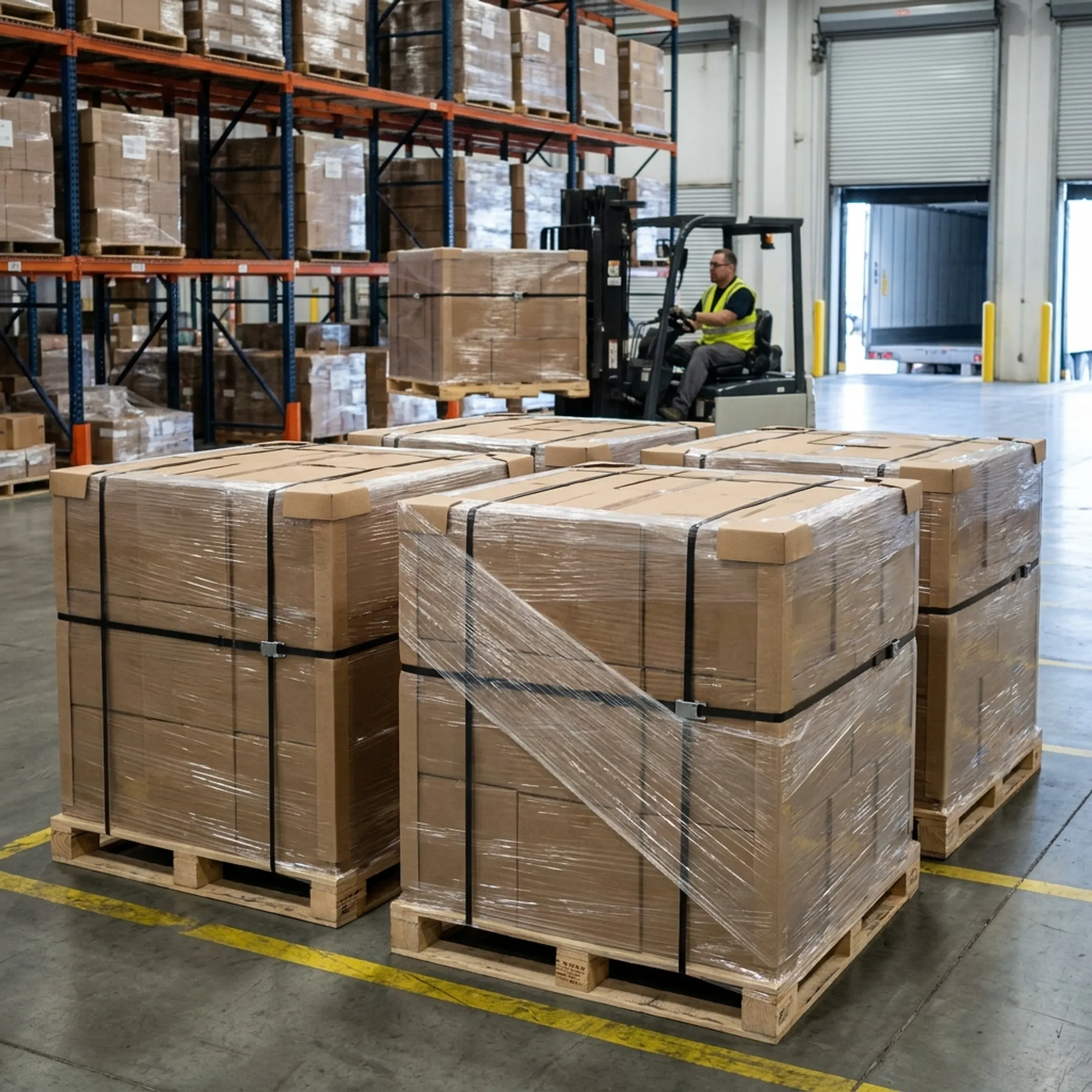 Retail distribution pallets