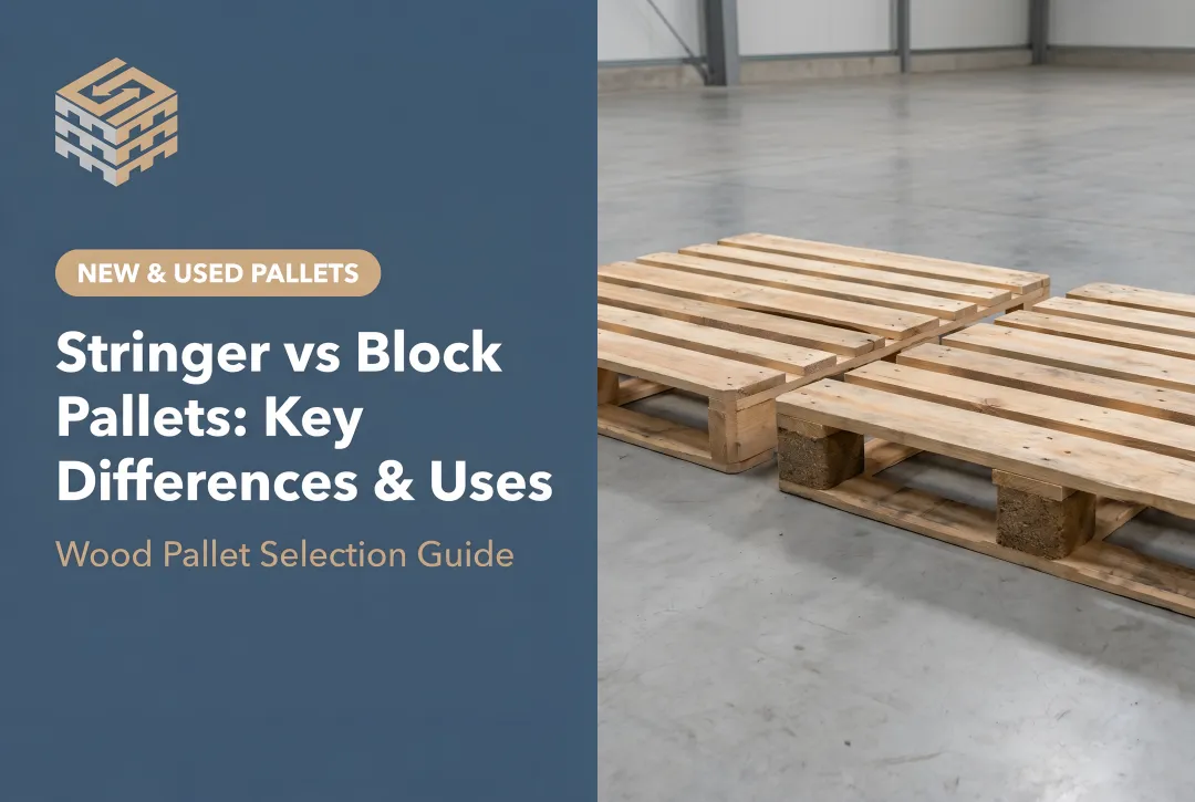 Stringer vs Block Pallets: Key Differences & Uses