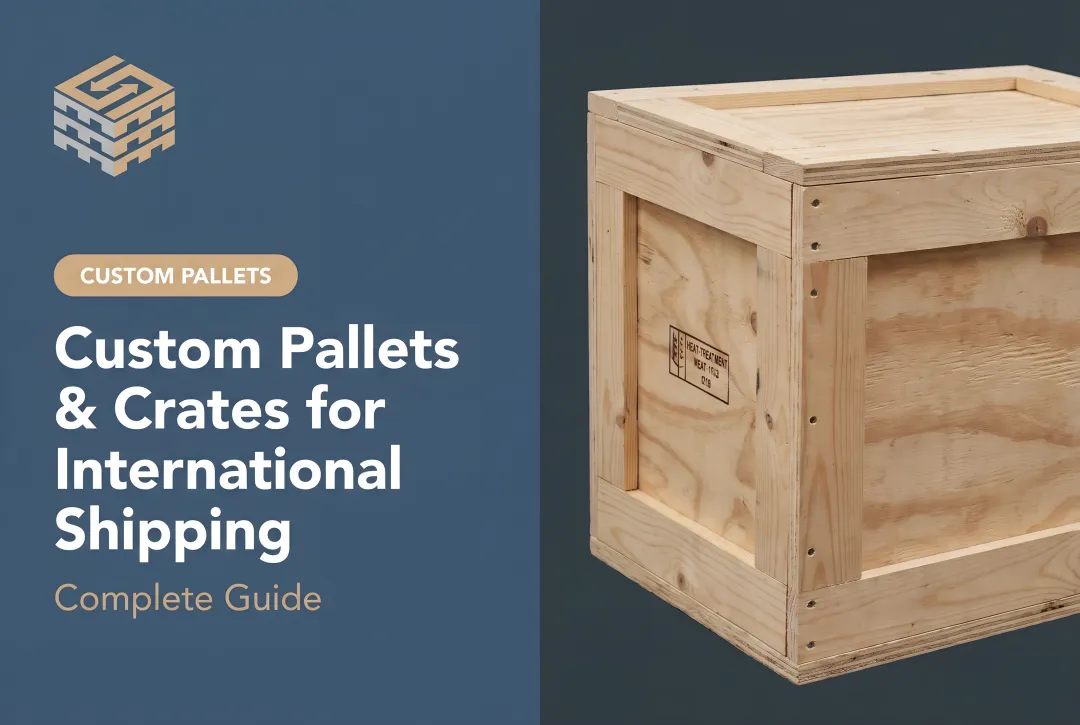 Custom Pallets & Crates for International Shipping: Complete Guide