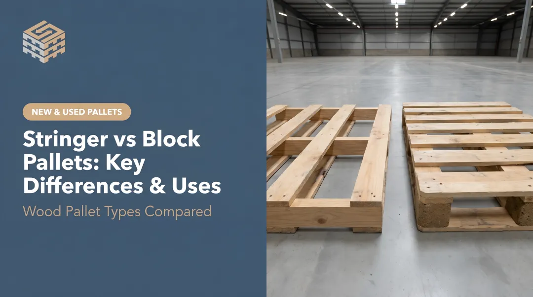Stringer vs Block Pallets: Key Differences & Uses