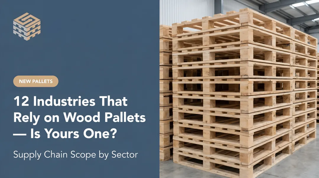 12 Industries That Rely on [Wood Pallets](/category/wood-pallets-sale) — Is Yours One?
