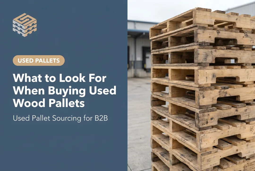 What to Look For When Buying Used Wood Pallets