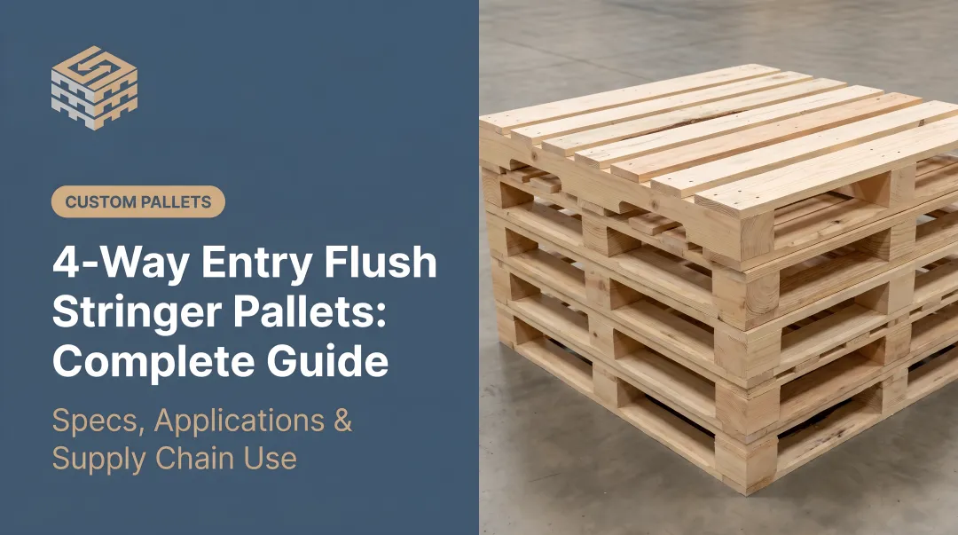 4-Way Entry Flush Stringer Pallets: Complete Guide