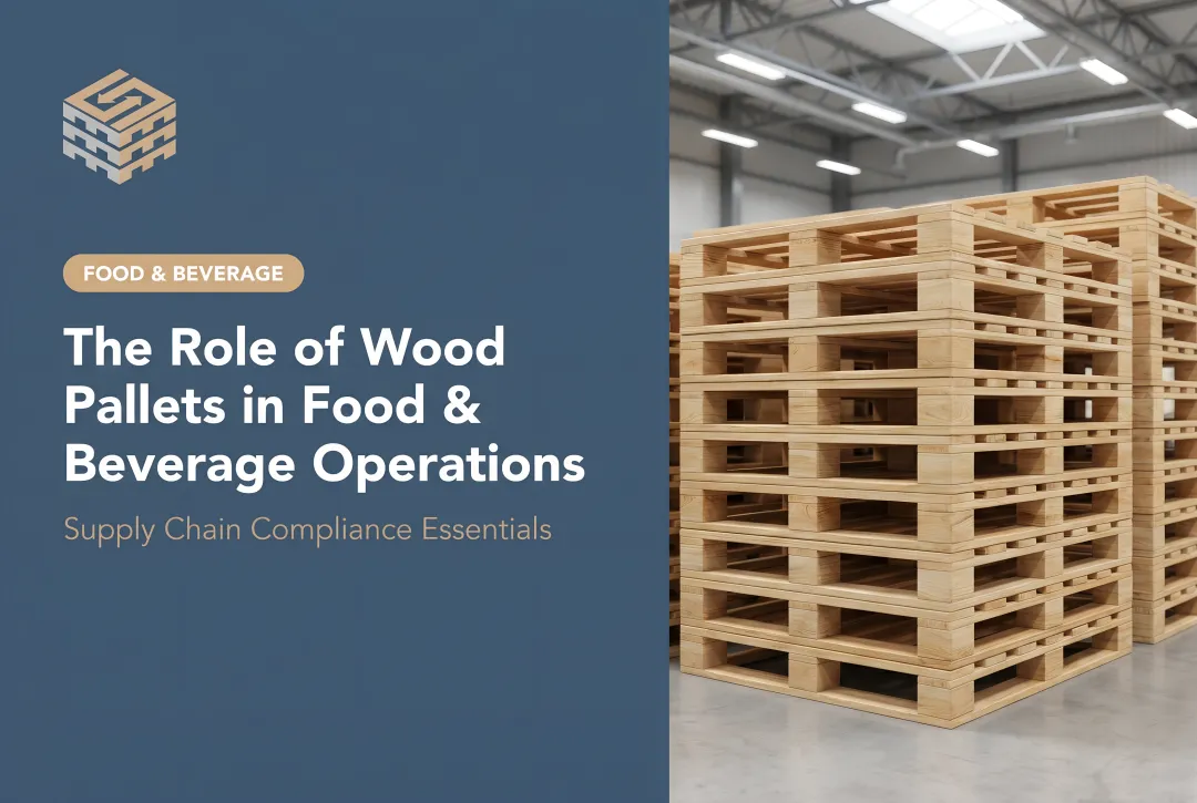 The Role of Wood Pallets in Food & Beverage Operations
