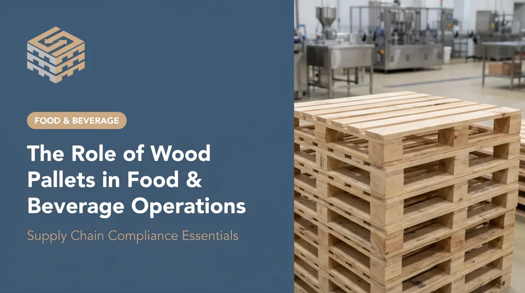 The Role of Wood Pallets in Food & Beverage Operations