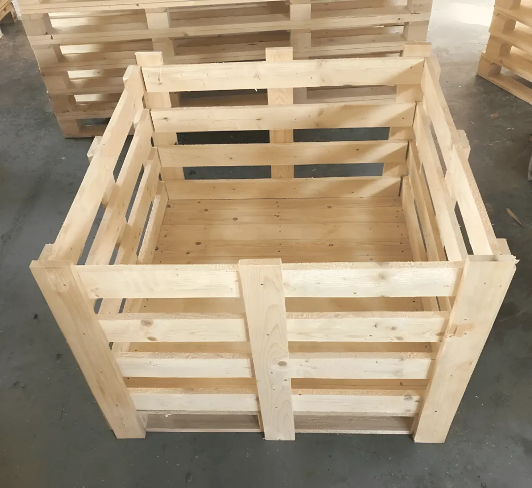 Wooden Pallet Crates | Industrial Wood Pallet Boxes