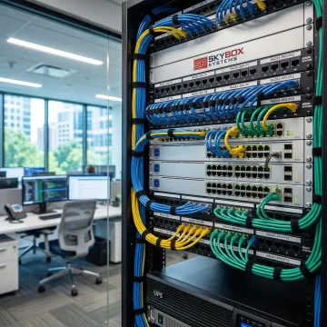 Organized network infrastructure supporting end-user devices