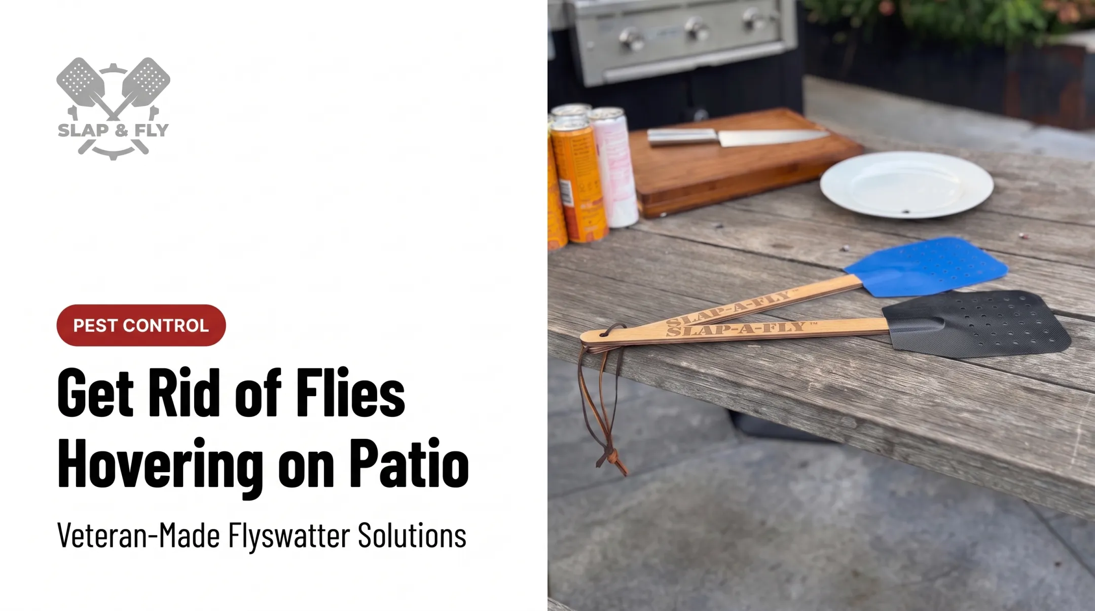 Get Rid of Flies Hovering on Patio