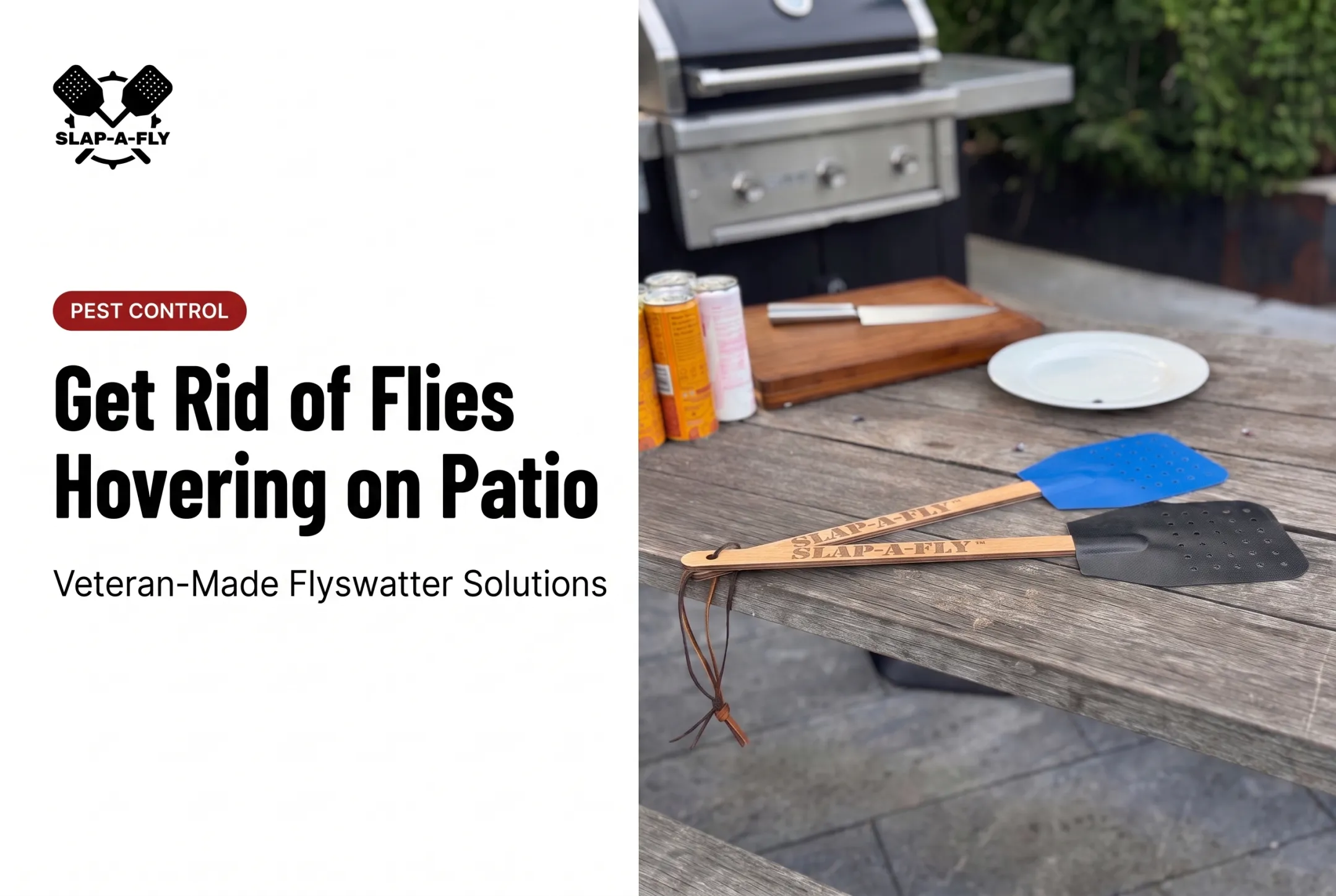 Get Rid of Flies Hovering on Patio