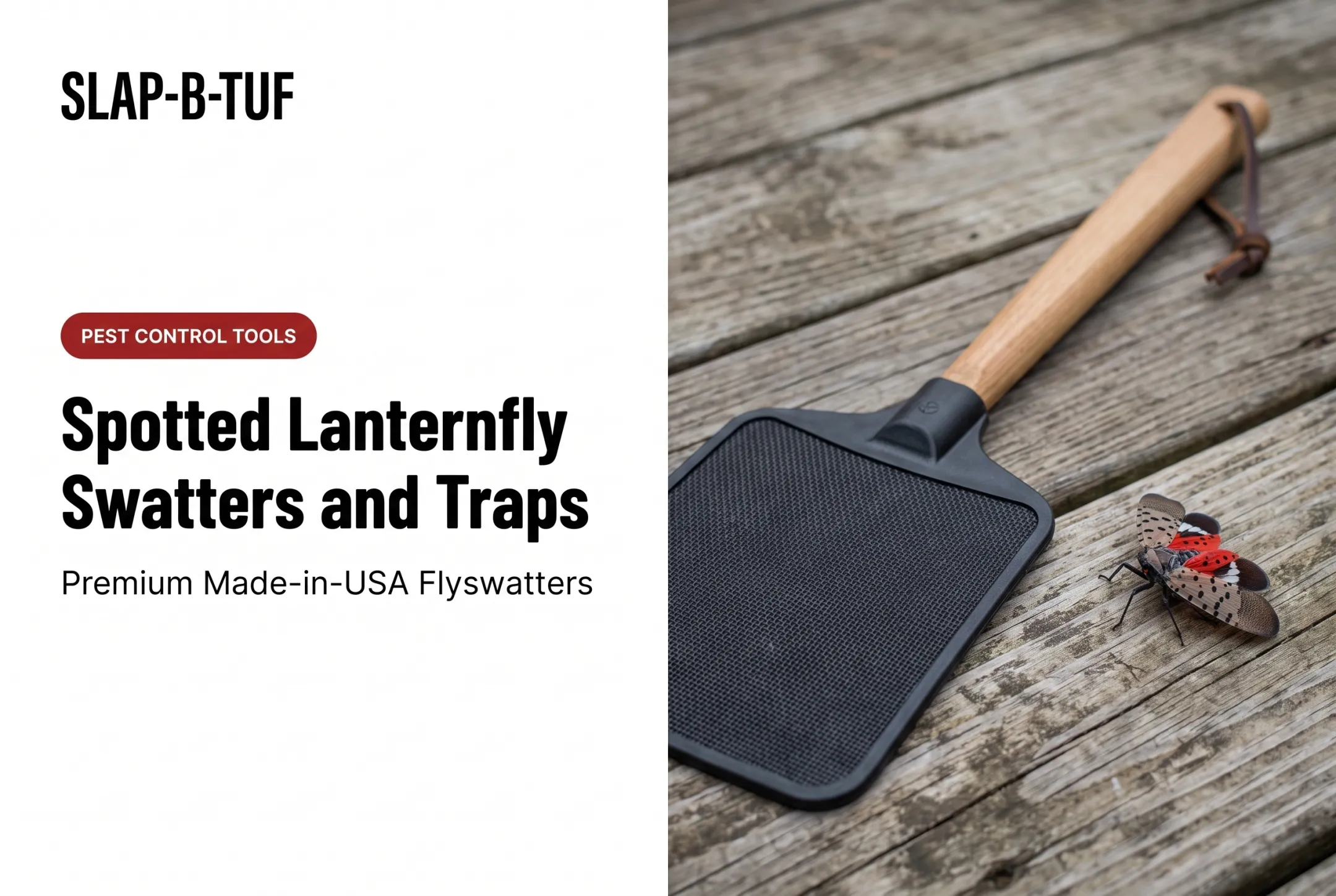Spotted Lanternfly Swatters and Traps