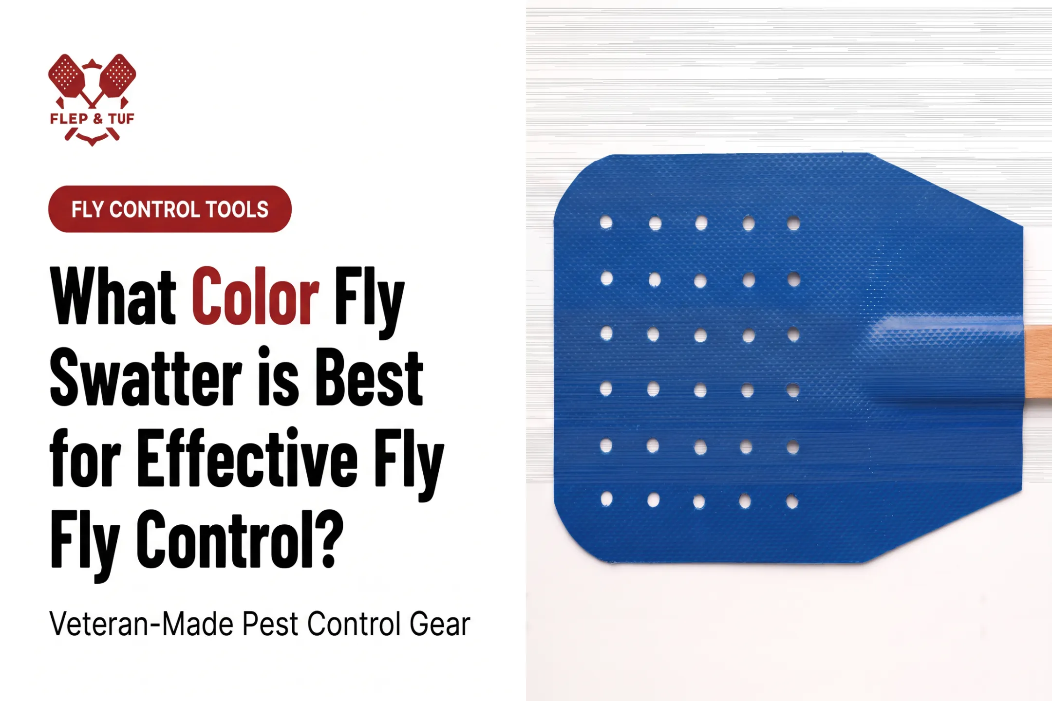 What Color Fly Swatter is Best for Effective Fly Control?