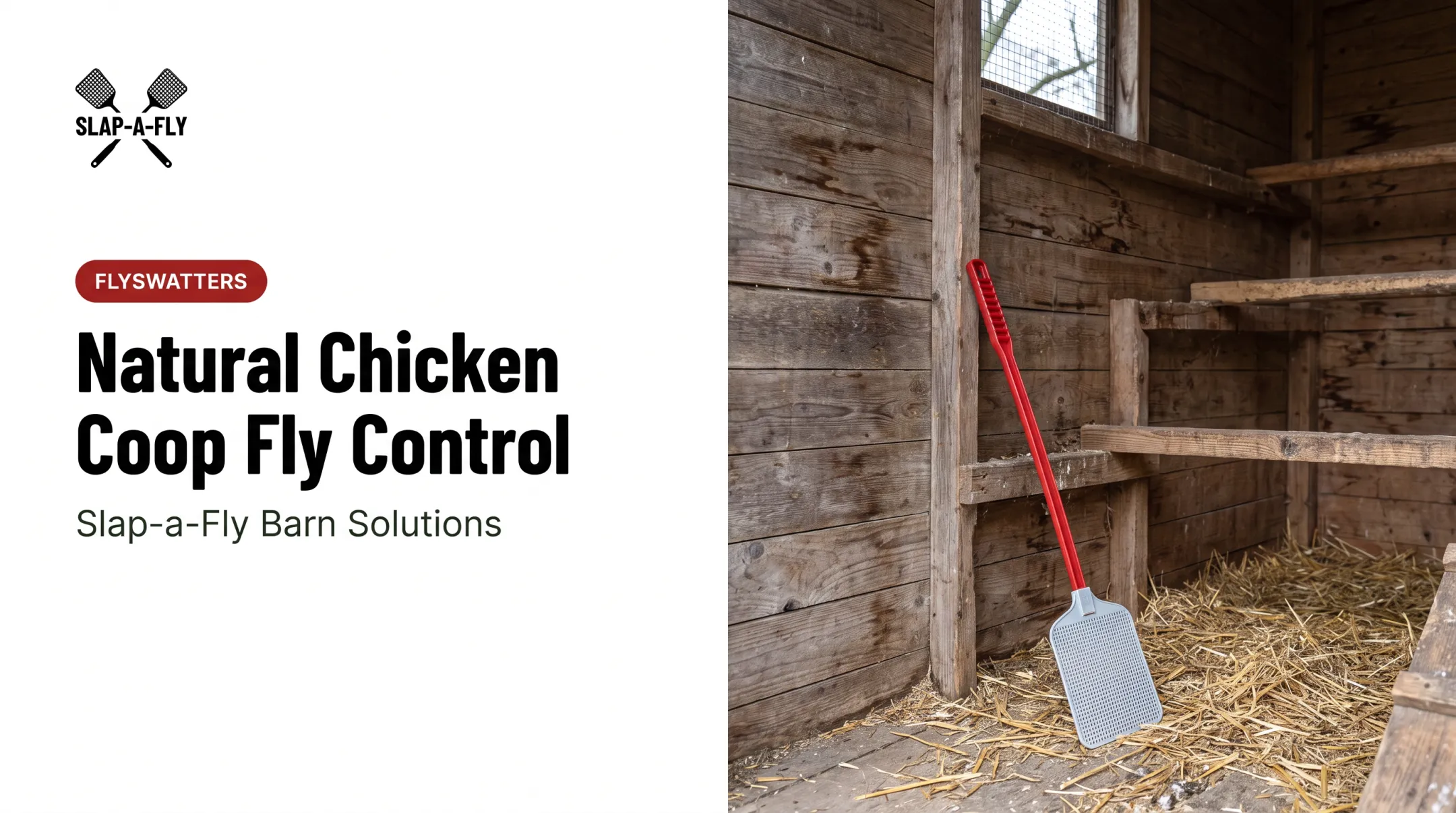 Natural Chicken Coop Fly Control