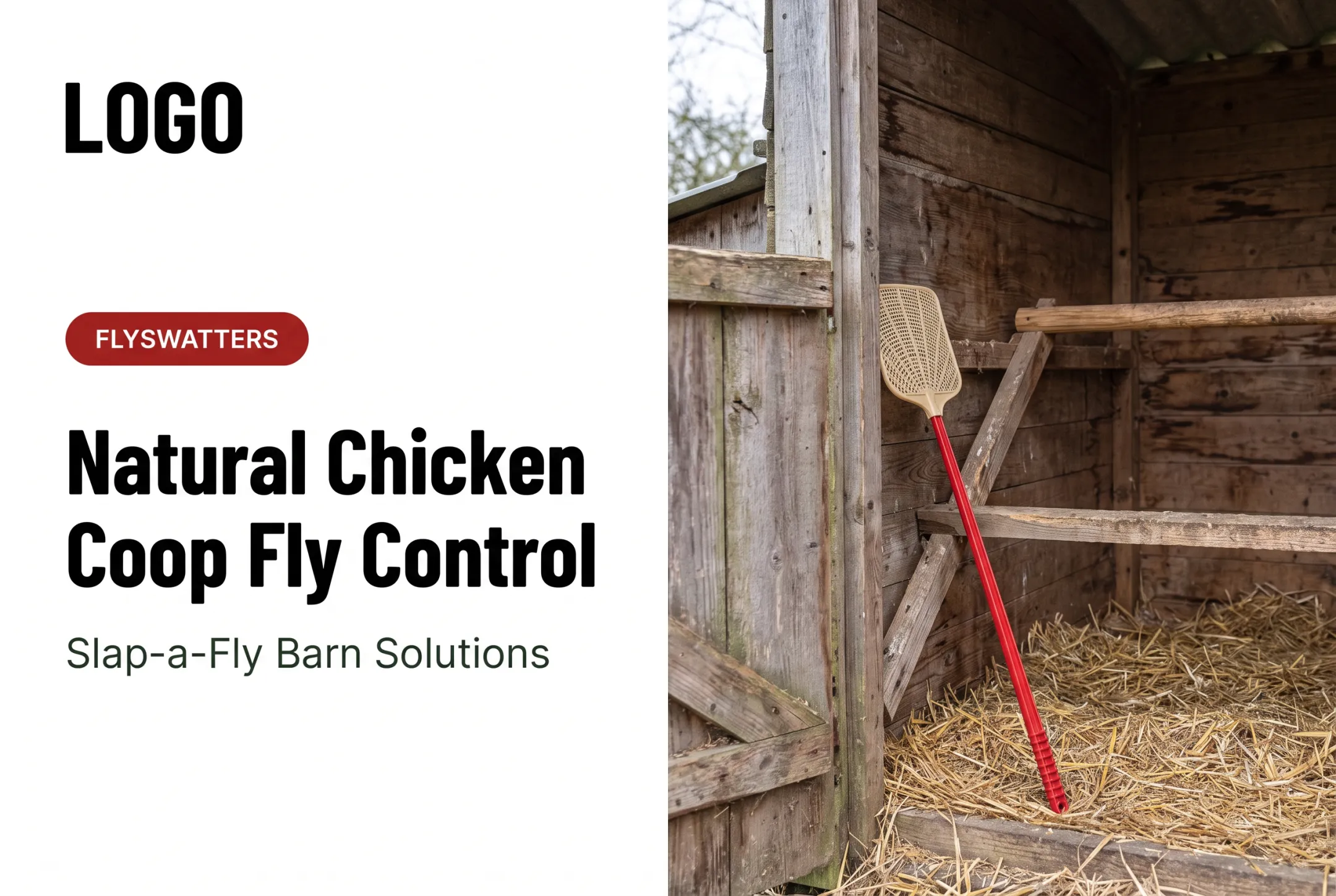 Natural Chicken Coop Fly Control