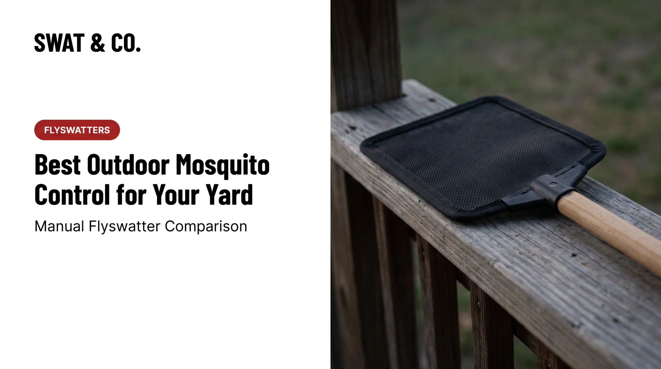 Best Outdoor Mosquito Control for Your Yard