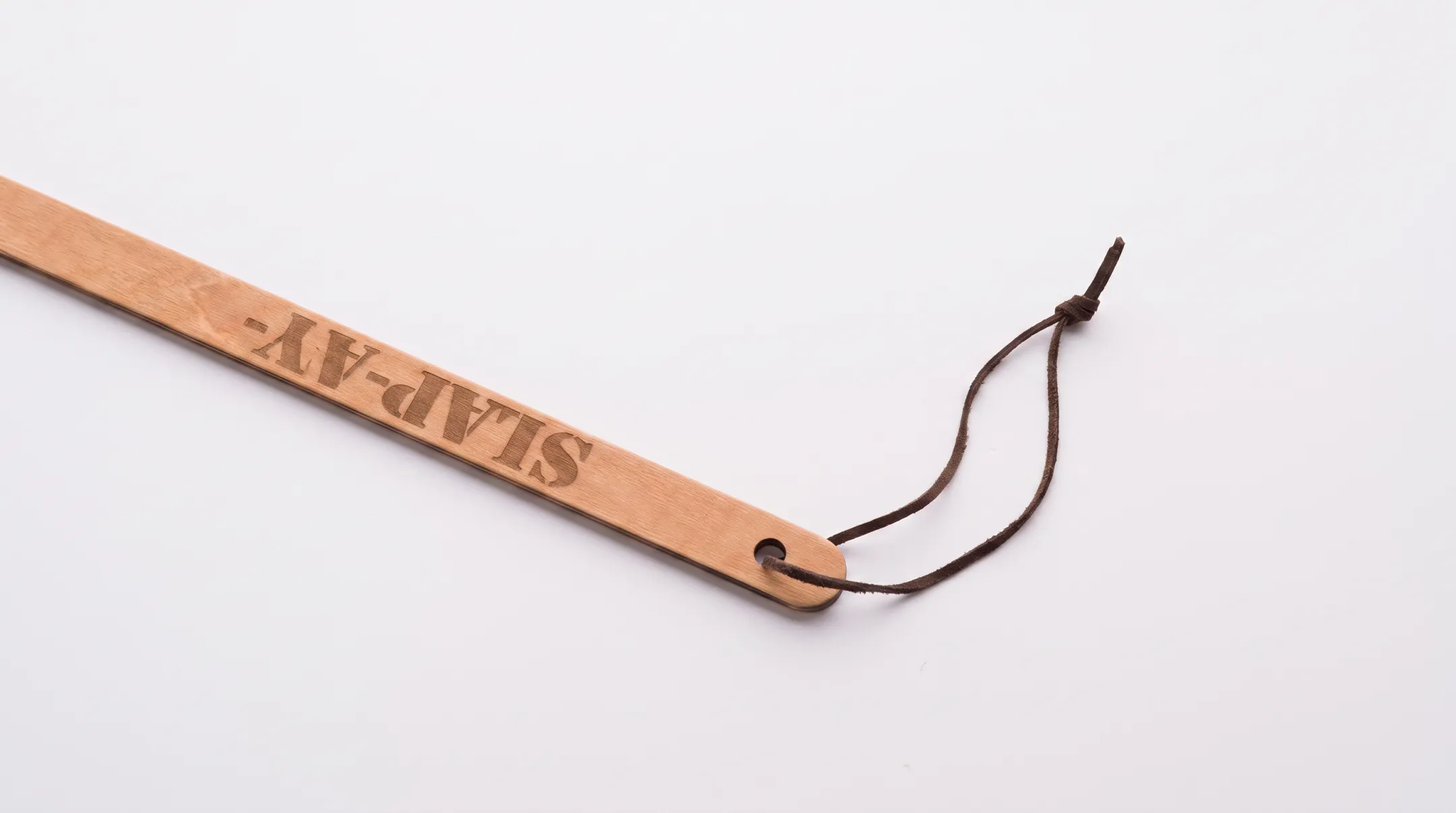 Slap-a-Fly military-grade flyswatter with Herculite fabric and spruce handle