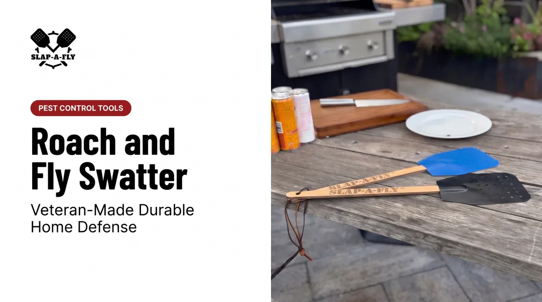 Roach and Fly Swatter